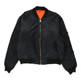 Vintage black MA-1 Rothco Bomber Jacket - mens x-large