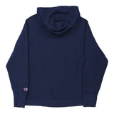 Vintage navy Champion Hoodie - mens large