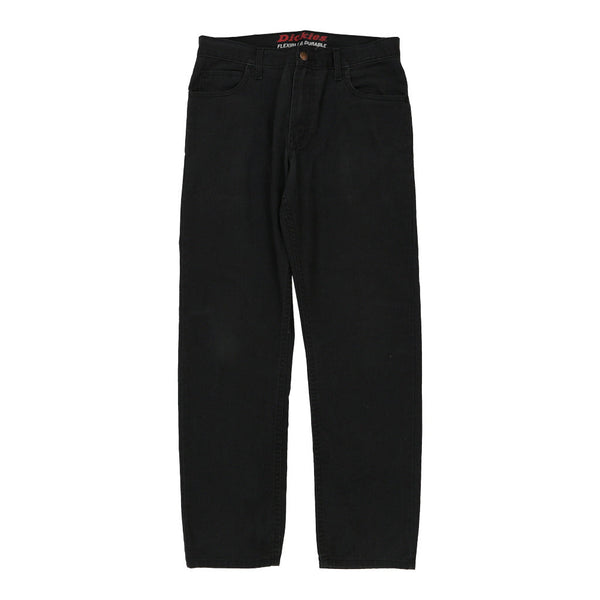 Dickies Slim Fit Trousers - 30W 30L Black Polyester Blend