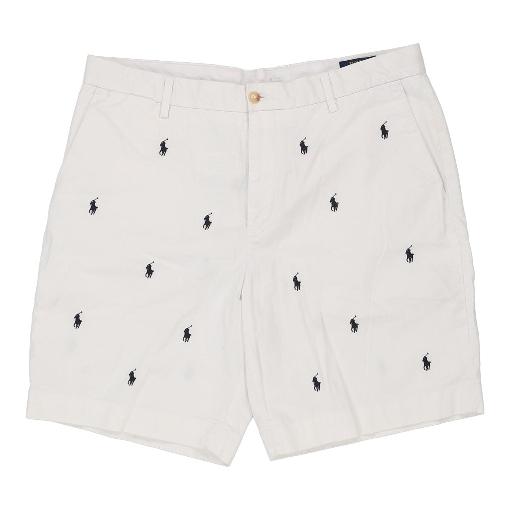 Ralph Lauren Chino Shorts - 36W 8L White Cotton