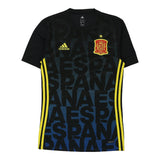 Vintage black Spain Adidas Football Shirt - mens x-small