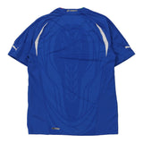 Vintage blue Italia Puma Football Shirt - mens large