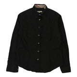 Vintage black Burberry London Shirt - womens small
