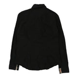 Vintage black Burberry London Shirt - womens small