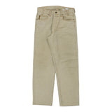 Vintage beige Armani Jeans Trousers - mens 32" waist