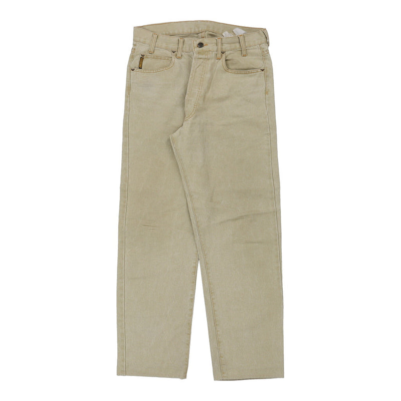 Vintage beige Armani Jeans Trousers - mens 32" waist