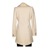 Miss Sixty Coat - Medium White Wool Blend