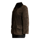 Unbranded Suede Jacket - 2XL Brown Leather