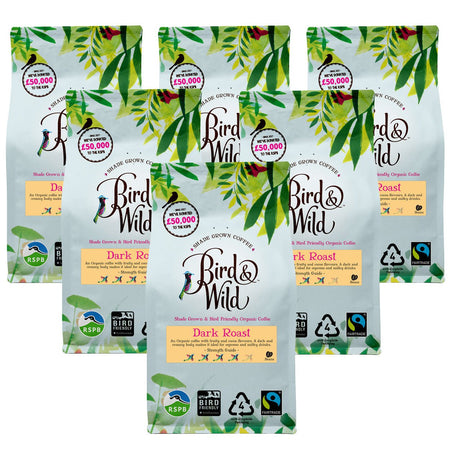 Dark Roast Espresso Fairtrade Organic Coffee - 6x200g