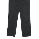 CARHARTT Mens Cotton Black Relaxed Straight Trousers W30 L32 Workwear Durable