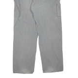 CARHARTT Mens Regular Fit Grey Cotton Blend Trousers W36 L31 Workwear Zip