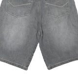 BLUE RIDGE Mens Shorts Grey Casual M W34 Cotton Blend Denim Style