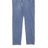 Womens Blue Slim Denim Jeans Zip W31 L30 Classic Straight Cotton Blend