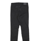 LEVI'S Womens Black Slim Skinny Denim Dark W28 L31 Stretch Cotton Blend Jeans