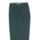 STATION COTON Womens Regular Fit Blue Denim Jeans W28 L28 Zip Closure Stylish