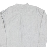 LAUREN RALPH LAUREN Womens Grey & White Floral Printed Long Sleeve Round Neck