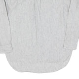 LAUREN RALPH LAUREN Womens Grey & White Floral Printed Long Sleeve Round Neck