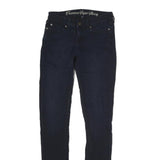 GAP Womens Slim Dark Blue Denim Jeans W26 L32 Premium Super Skinny Zip