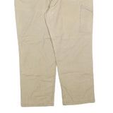 CARHARTT Mens Relaxed Fit Beige Cotton Blend Zip Trousers W42 L30 Workwear