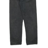 LEVI'S 521 02 Mens Jeans Black Regular Straight Denim Medium W38 L32 Zip