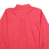 ORIGINAL STANDARDS Womens Red Shirt Long Sleeve Button L Casual Polyester Blouse