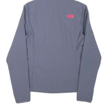 THE NORTH FACE Womens Grey Pink Hoodie Jacket S Polyester Blend Zip Outdoor