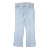 GAP Womens Relaxed Light Blue Denim Jeans W34 L29 Relaxed Fit Zip Closure