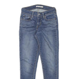 LEVI'S Womens Jeans Blue Slim Skinny Denim Medium W24 L26 Stylish Stretch Cotton