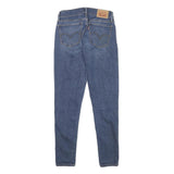 LEVI'S Womens Jeans Blue Slim Skinny Denim Medium W24 L26 Stylish Stretch Cotton