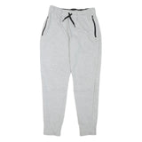 REEBOK Mens Joggers Grey Drawstring Slim Tapered S W28 L29 Cotton Blend