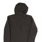 MAMMUT Womens Black Outdoor Jacket S Polyester Blend Hooded Zip Plain Stylish