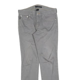 Calvin Klein Womens Slim Grey Denim Jeans Cotton Blend Zip W32 L30 Stylish Fit