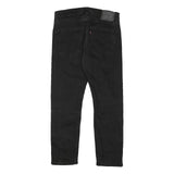 LEVI'S 502 Mens Jeans Black Regular Straight Denim Medium W30 L26 Classic Cotton