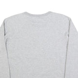 CHAMPION Womens Grey Pullover Crew Neck Sweatshirt M Cotton Blend Casual