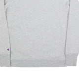 CHAMPION Womens Grey Pullover Crew Neck Sweatshirt M Cotton Blend Casual