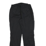 KOI Womens Cotton Blend Black Regular Straight Trousers W28 L30 Casual Workwear