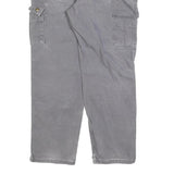 CARHARTT Mens Relaxed Workwear Jeans Grey Cotton Blend Cargo W32 L30 Durable