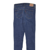 LEVI'S Womens Jeans Blue Slim Skinny Denim Medium W26 L28 Stylish Zip Closure