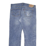 LEVI'S 501 Mens Jeans Blue Regular Straight Denim Medium W38 L34 Classic Button