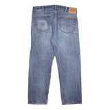 LEVI'S 505 Mens Jeans Blue Regular Straight Denim Medium W38 L30 Classic Zip