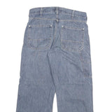 OLD NAVY Mens Regular Blue Jeans Cotton Blend W32 L26 Zip Straight Pocket