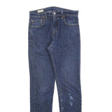 LEVI'S 512 BIG E Mens Jeans Blue Slim Skinny Denim Medium W29 L34 Cotton Blend