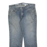 DKNY Mens Relaxed Jeans Blue Denim W36 L30 Soho Relaxed Zip Cotton Blend