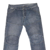 G-STAR Mens Blue Regular Straight Denim Medium W38 L29 Durable Stylish