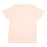 RALPH LAUREN Mens Cream Cotton Blend Pocket T-Shirt M Short Sleeve Crew Neck