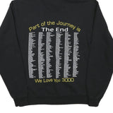 CHAMPION Mens Black Seniors 2020 Pullover Hoodie M Cotton Blend