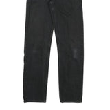 LEVI'S 521 02 Mens Jeans Black Regular Straight Denim W30 L33 Casual Daily Wear