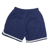 ADIDAS Mens Shorts Blue Casual Polyester XL W38 Three Stripe Sport Style