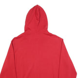 POLO RALPH LAUREN Mens Red Full Zip Hoodie 2XL Cotton Blend Casual Sweatshirt