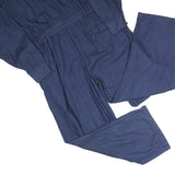 ROSIES Mens Blue Dungarees Regular Fit Polyester Blend XL W38 L28 Workwear